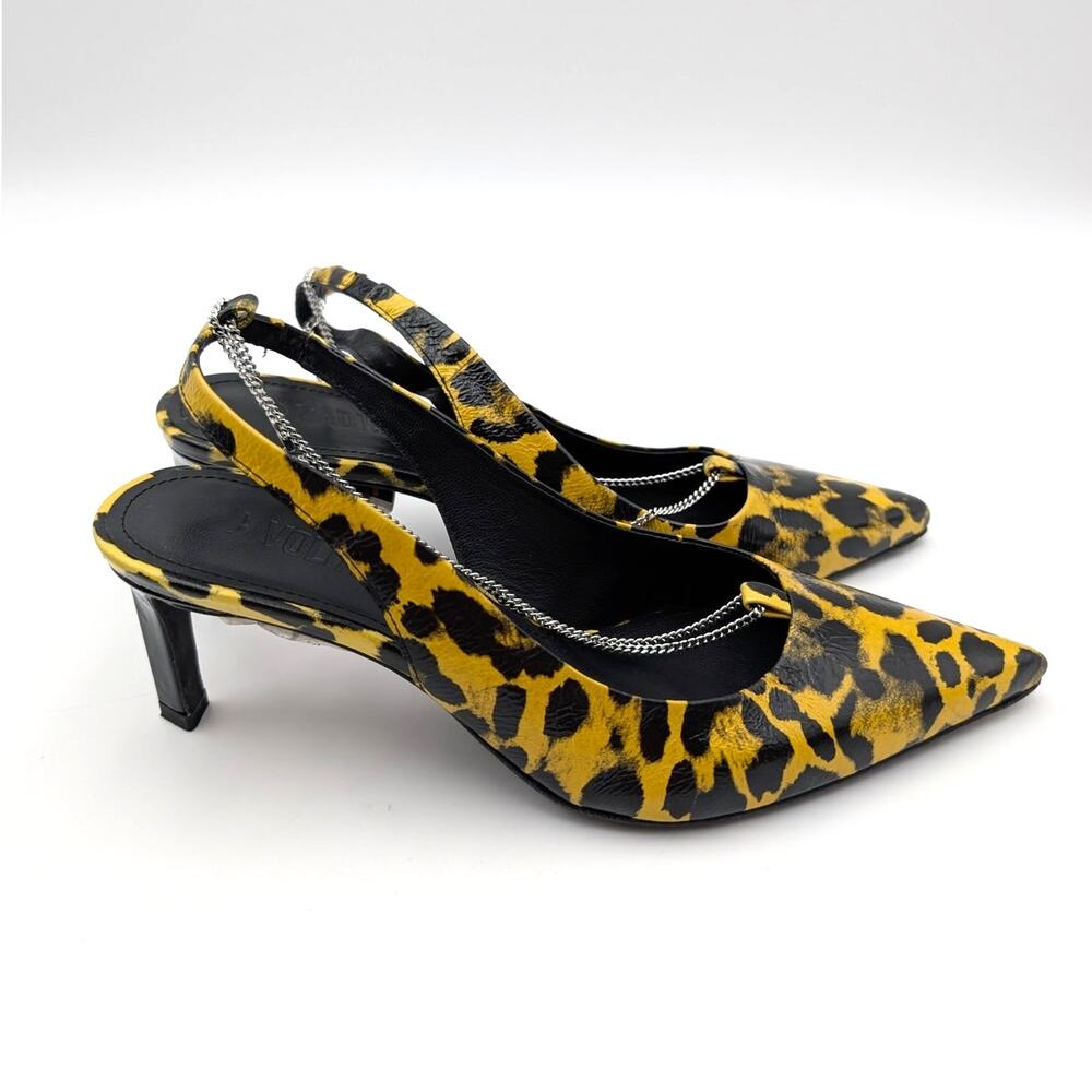 Zadig & Voltaire First Night Slingback Pump Women's Holiday Size US7 EU38 - Picture 3 of 13